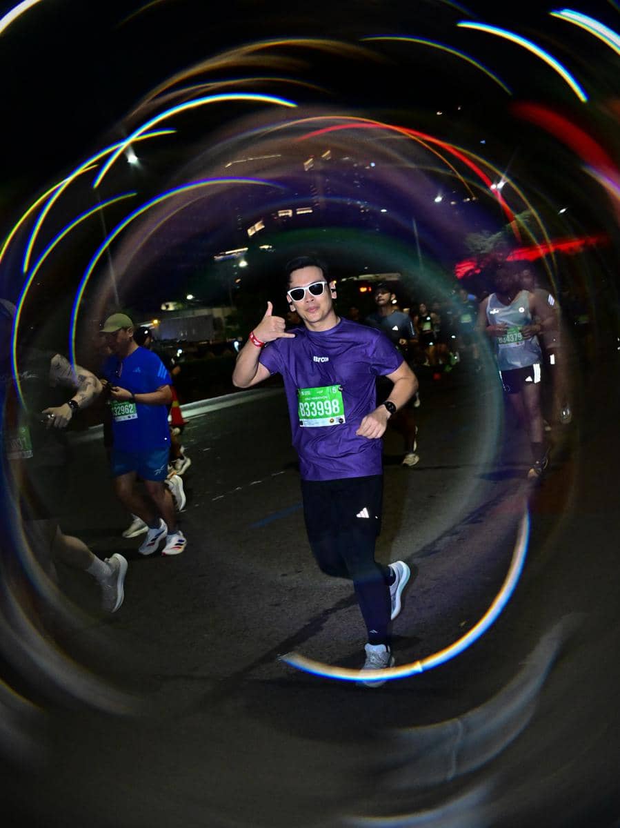Natta Reza sukses mencapai virgin half marathon di JRF 2026