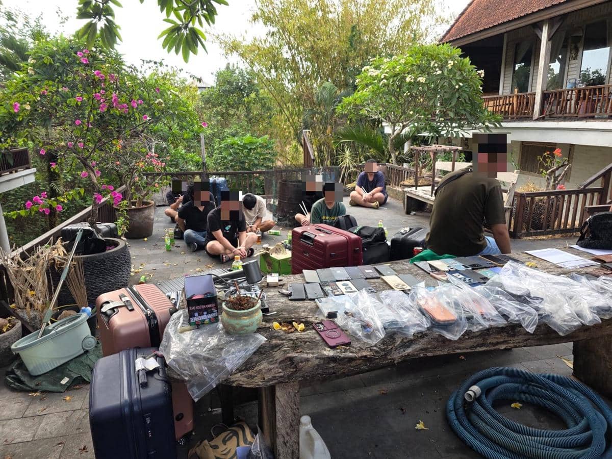 17 WNA Diamankan di Bali, Diduga Jalankan Bisnis Pinjol