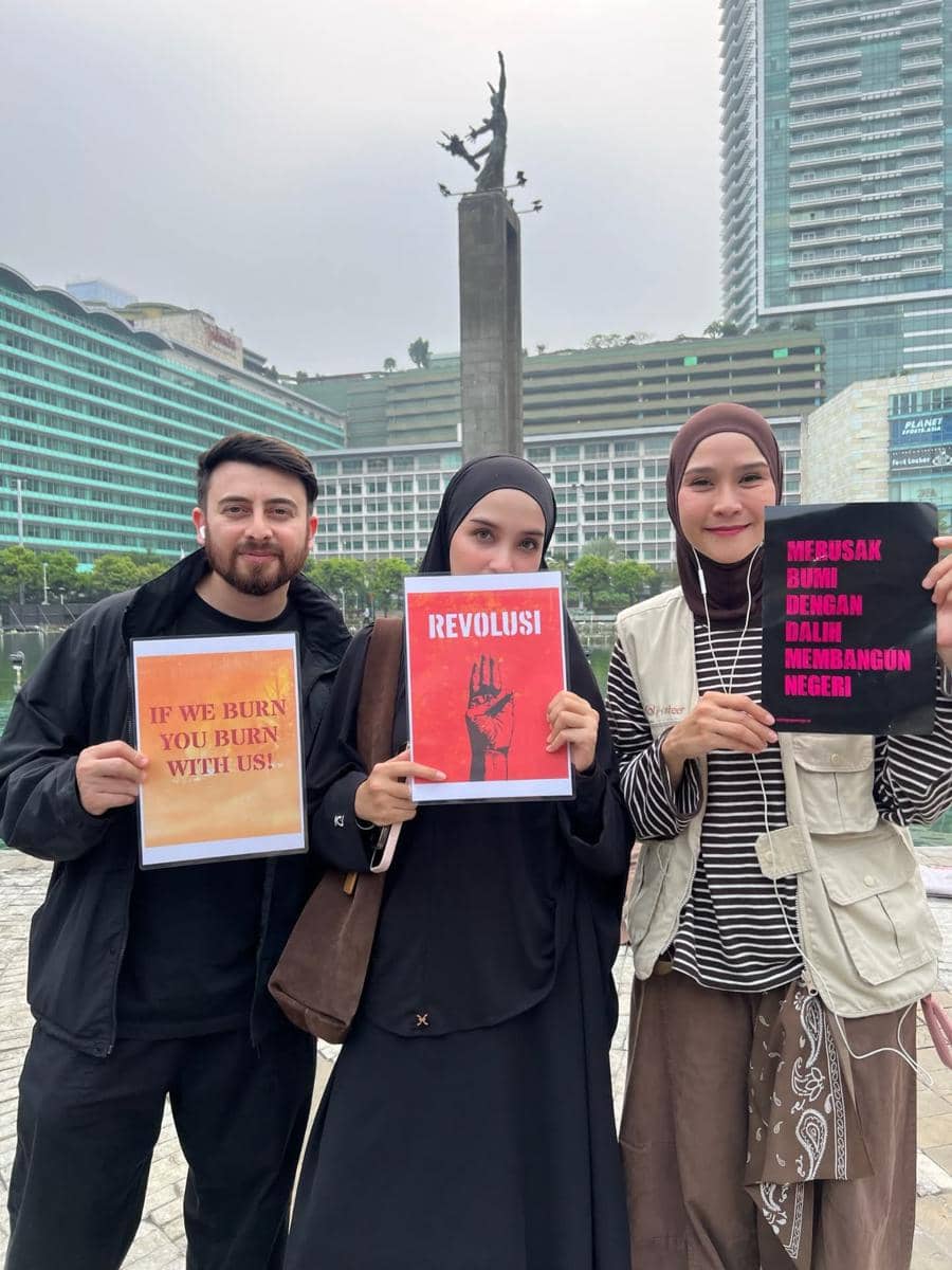 Irfan Farhad, Hamidah Rachmayanti, dan Zaskia Adya Mecca ikut turun saat aksi demo 28 Oktober 2026