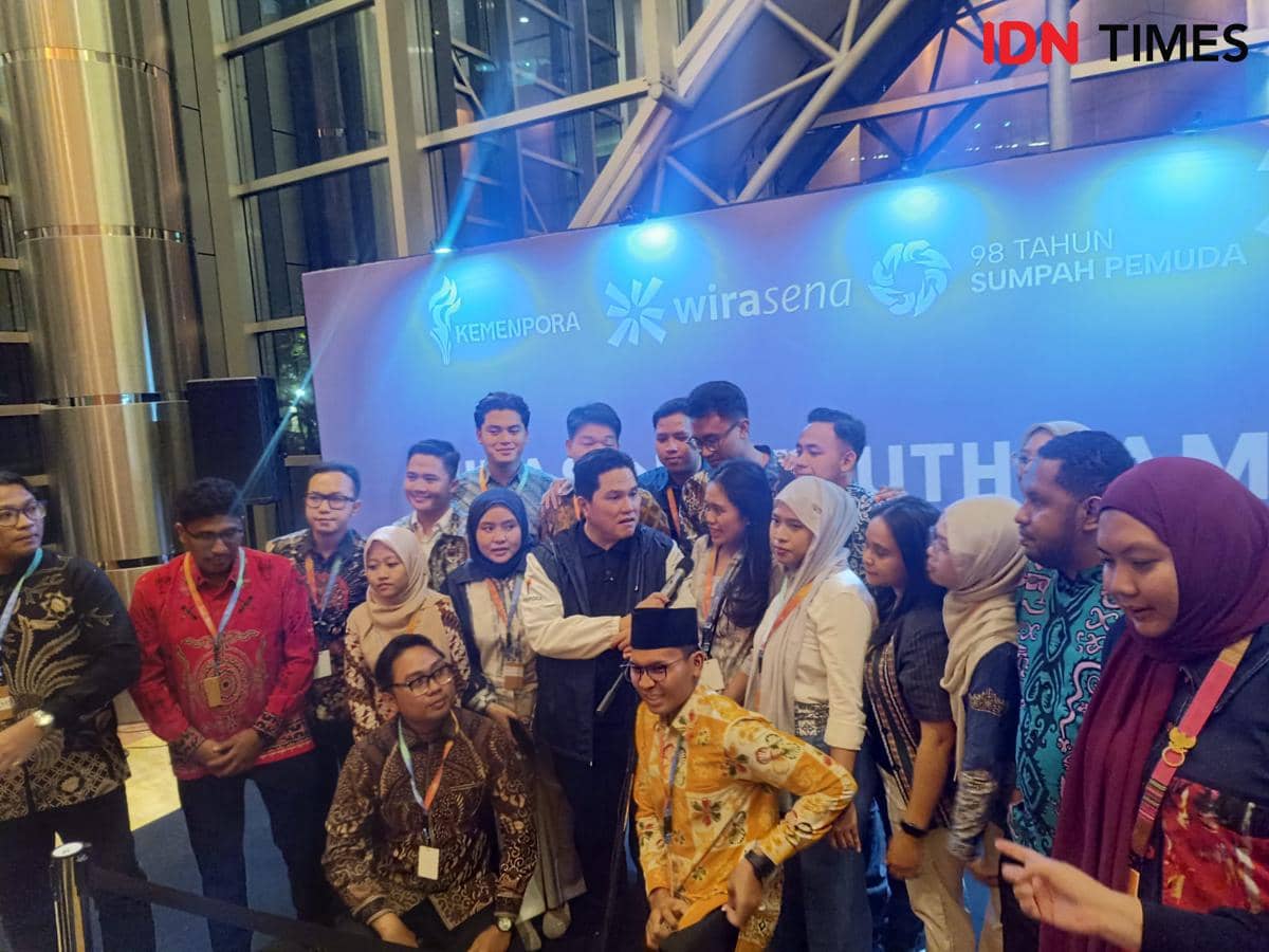 Erick Thohir Sentil Mental Santai Pemuda, Siapkan RUU Kepemudaan