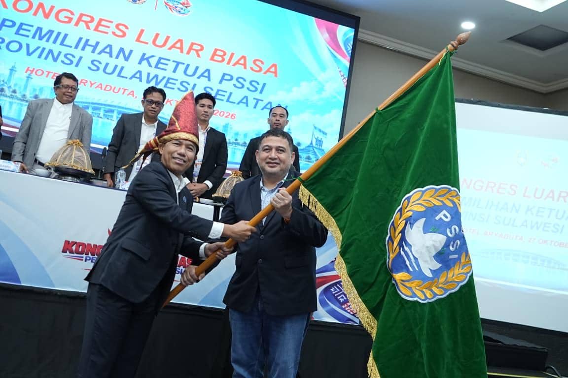 Pimpin PSSI, Appi Ingin Sepak Bola Sulsel Kembali Berjaya di Level Nasional