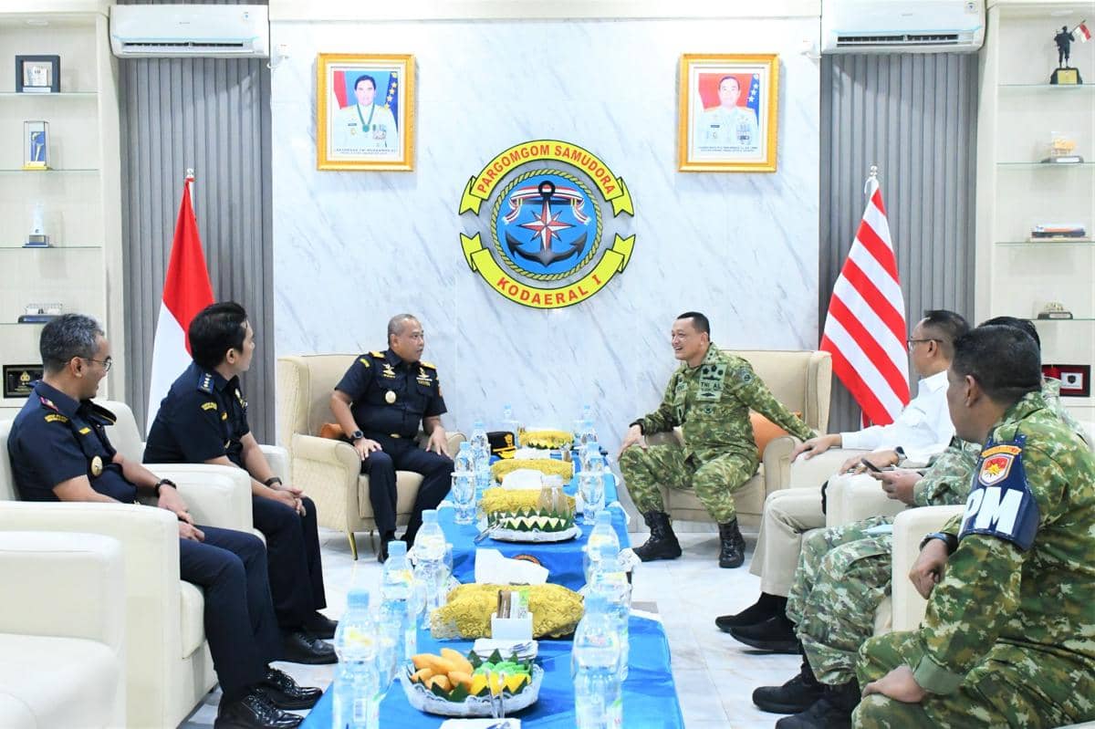 Bea Cukai Sumut dan Kodaeral I Perkuat Sinergi Pengawasan Perairan
