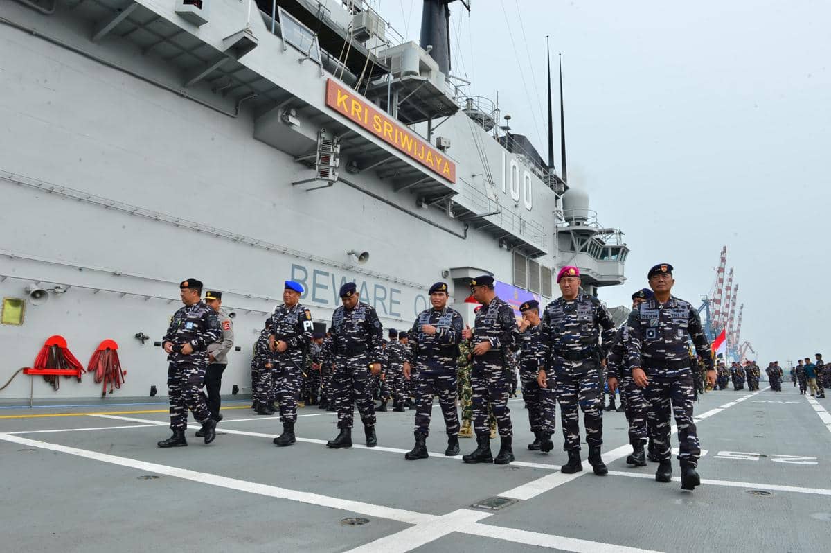 Peringati Sumpah Pemuda di Kapal Induk, KSAL: Ini Simbol Persatuan