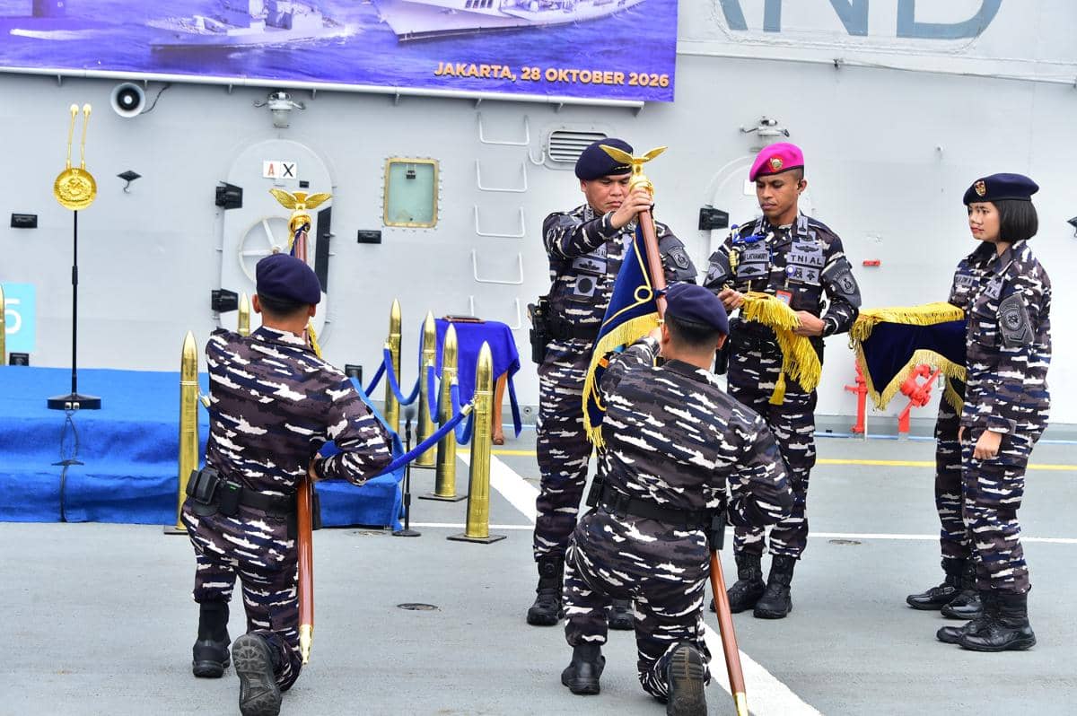Peringati Sumpah Pemuda di Kapal Induk, KSAL: Ini Simbol Persatuan
