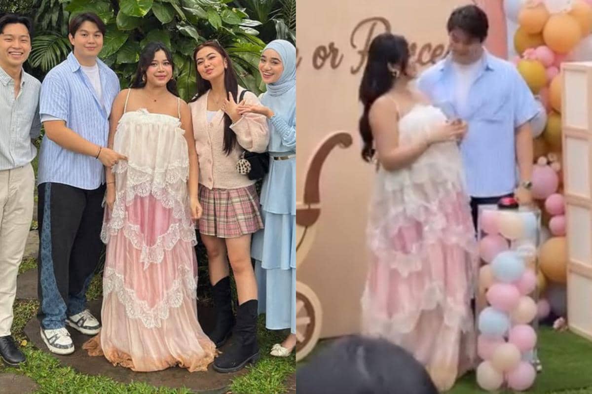 Gaya Busana Brisia Jodie di Acara Gender Reveal, Manis!