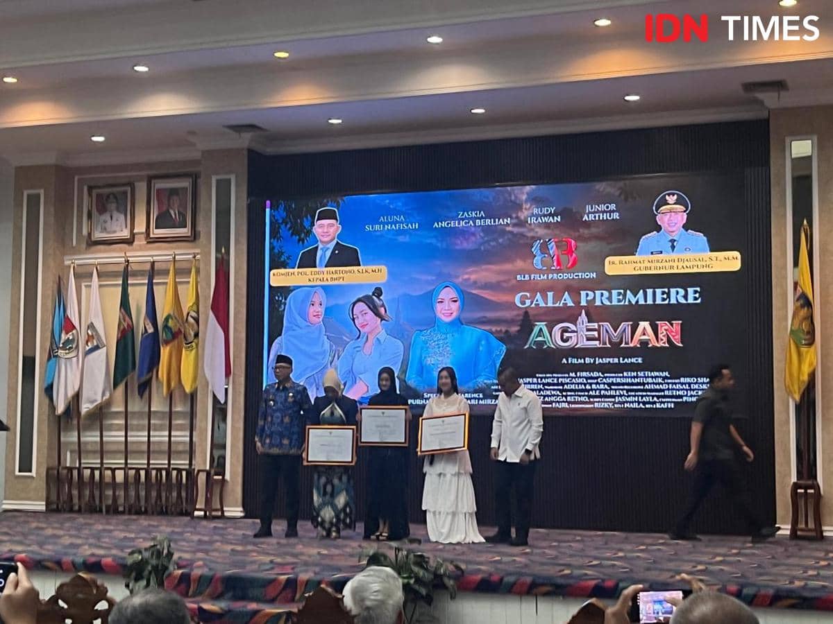 Gala premier film Ageman oleh Pemprov Lampung, Rabu (28/10/2026)