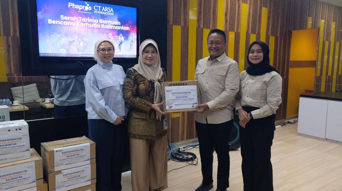 Bantu Korban Karhutla Palangkaraya, Phapros Kirim Obat-Oksigen Kaleng