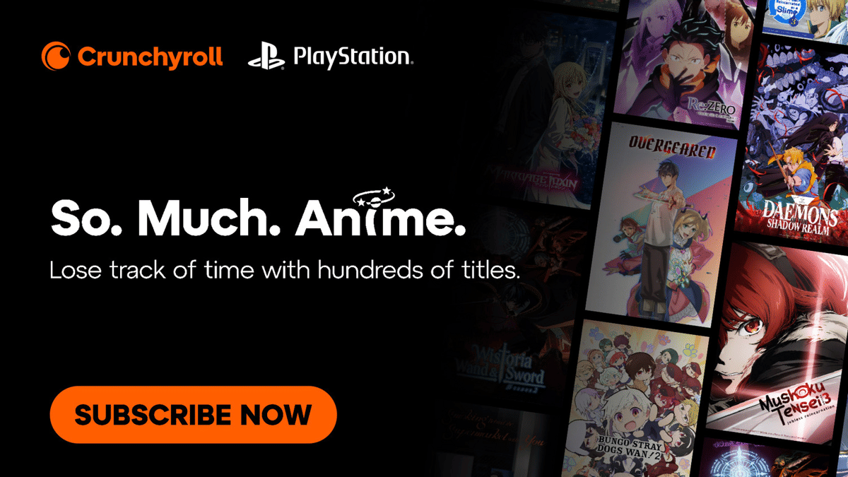 Crunchyroll Tersedia Melalui PlayStation Store PS5 dan PS4 Indonesia!
