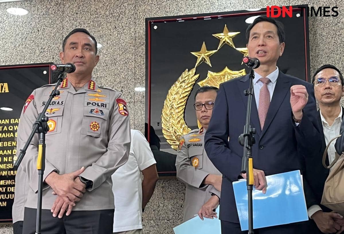 Petinggi Tiongkok Temui Kapolri Suyudi, Bahas Jaringan Pabrik Sabu 1,2 Ton di Aceh