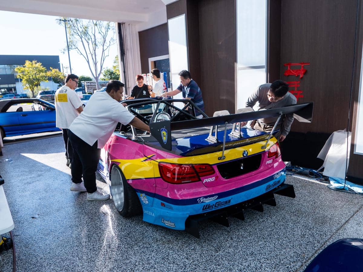 BMW Passato hadir di Amerika Serikat sebagai bagian kampanye NMAA From Indonesia to the World bersama IMI.