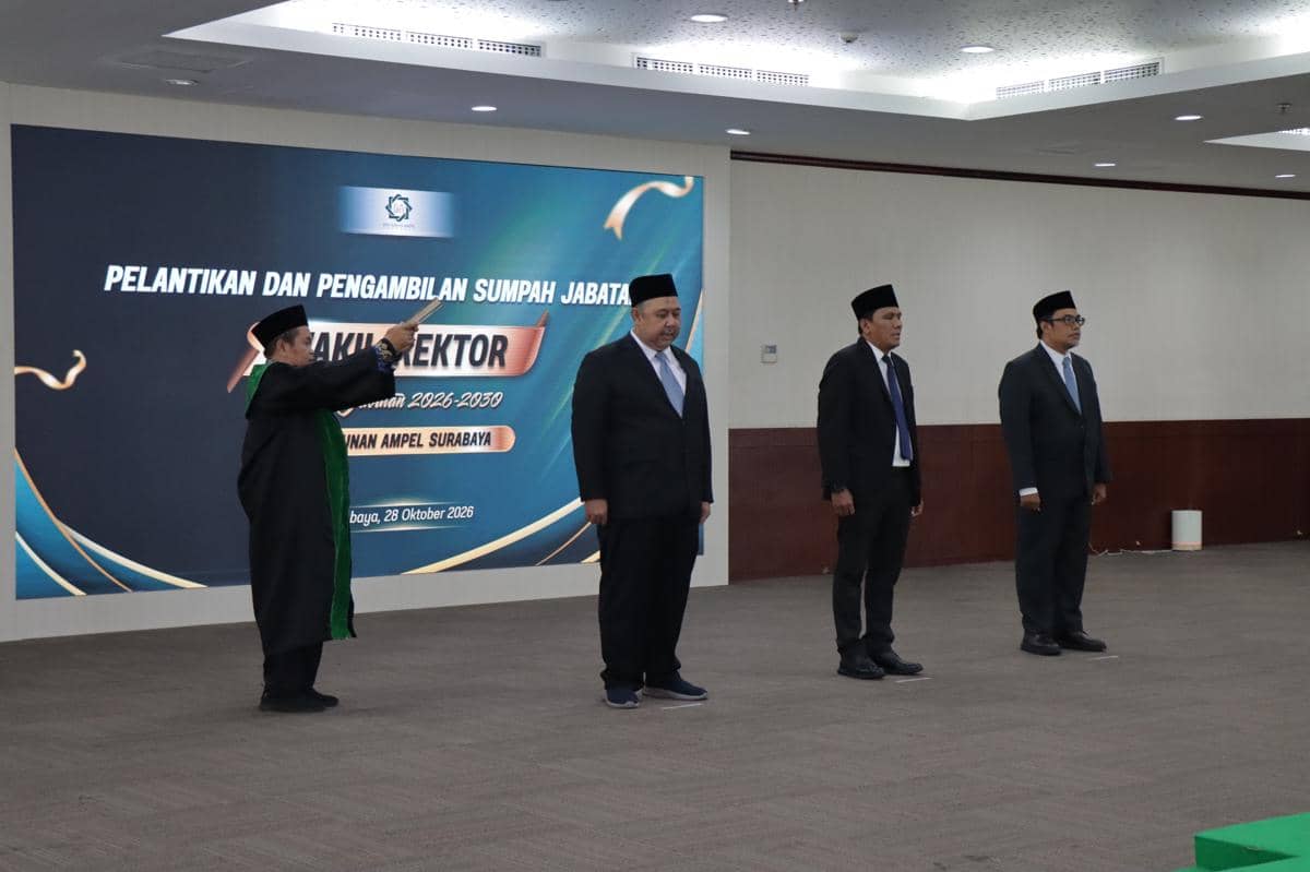 Setelah Polemik Rektor, UINSA Kini Lantik Tiga Warek