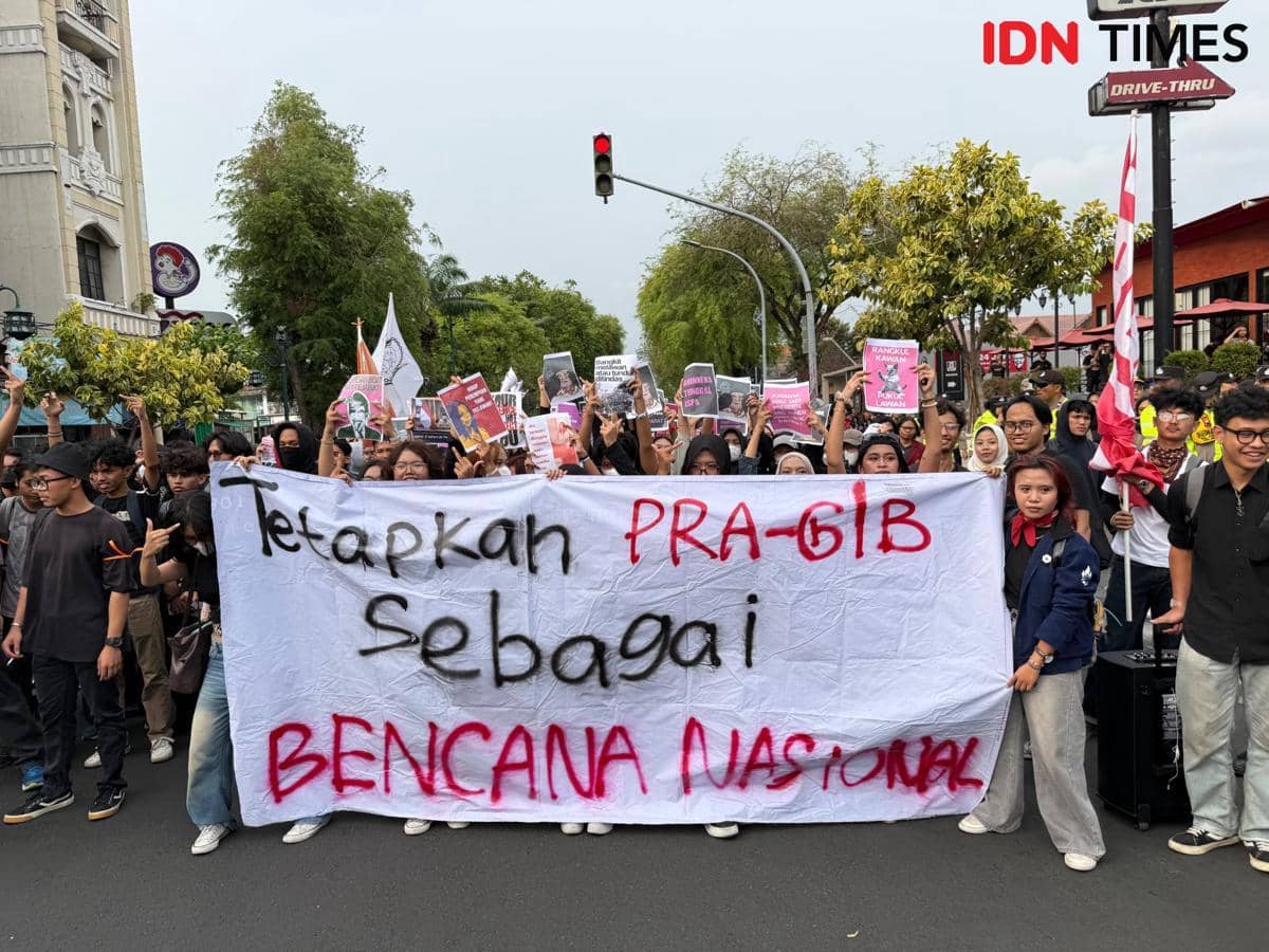 Demo Hari Sumpah Pemuda di Solo, Mahasiswa Bawa 7 Tuntutan