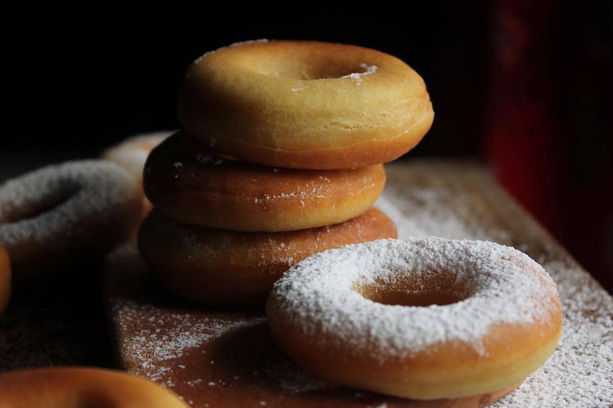 Potret donat labu kuning