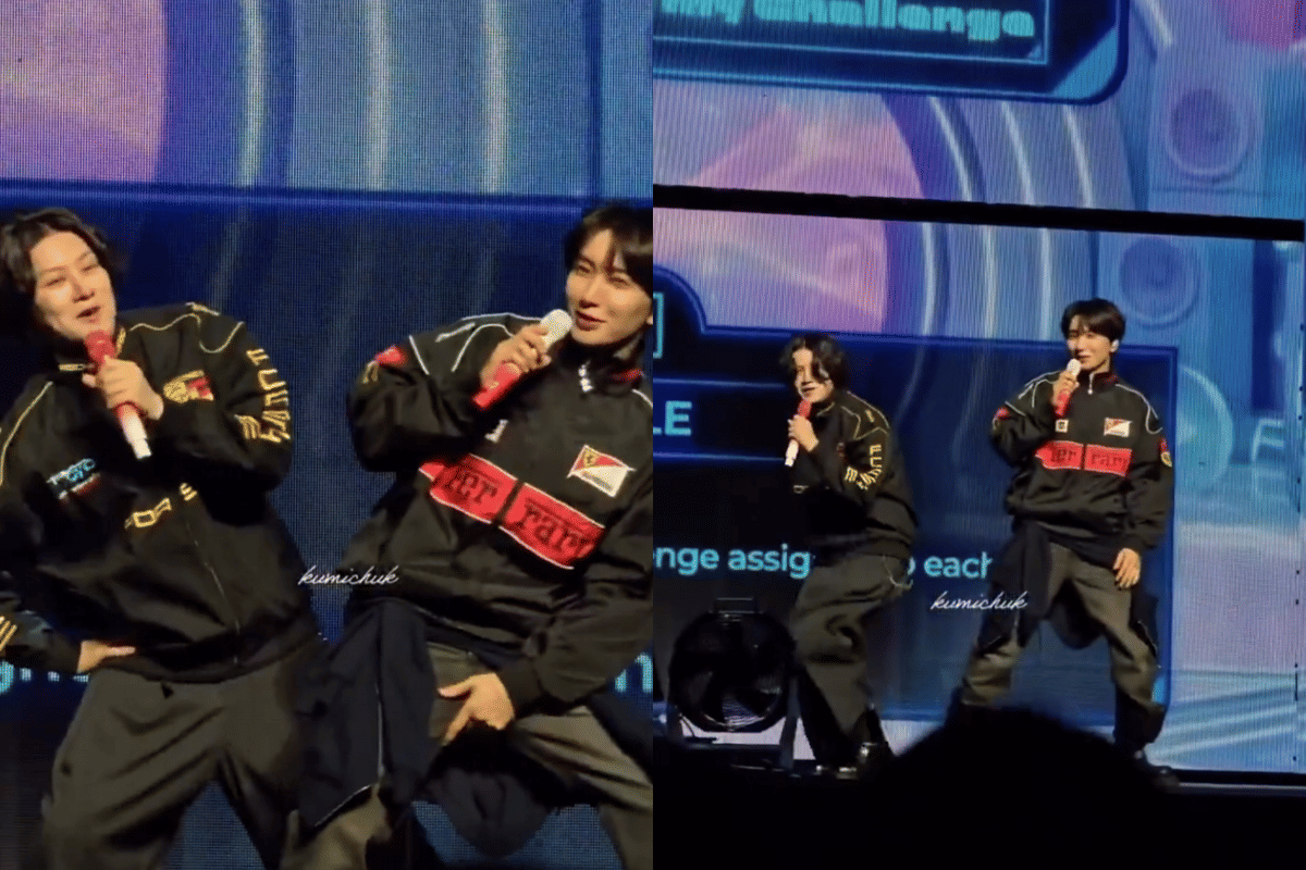 Super Junior-83z ikut challenge NEON A2O Lite saat Fancon Tour 1983 di Singapura