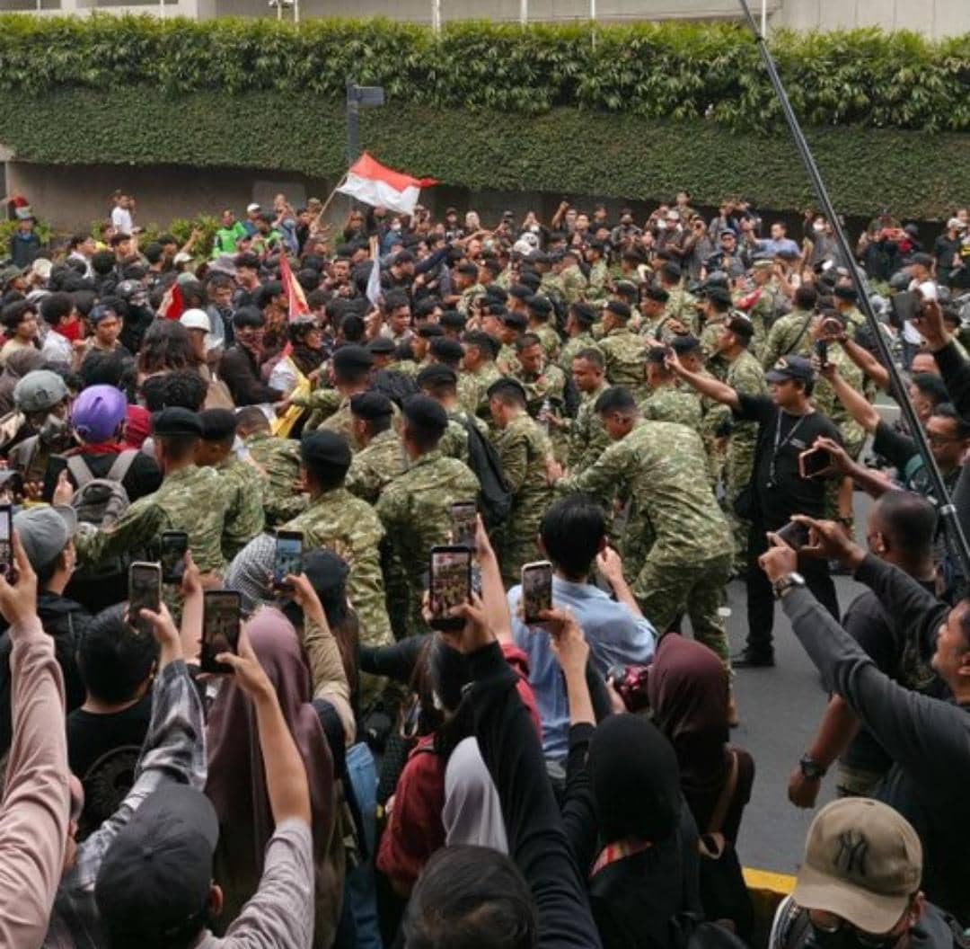 Koalisi Sipil Kritik Pelibatan TNI dalam Pengamanan Demo 28 Oktober