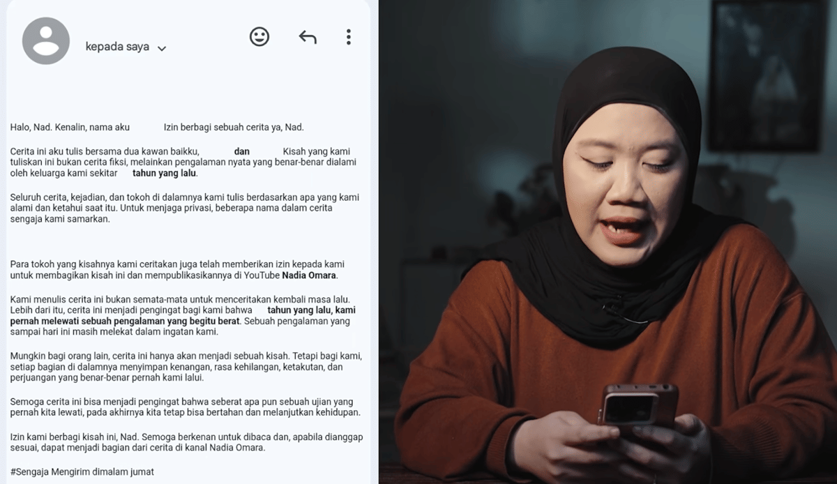 cuplikan KHW 400 di kanal YouTube Nadia Omara