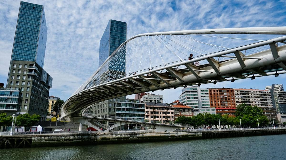 suasana di Bilbao, Basque, Spanyol 