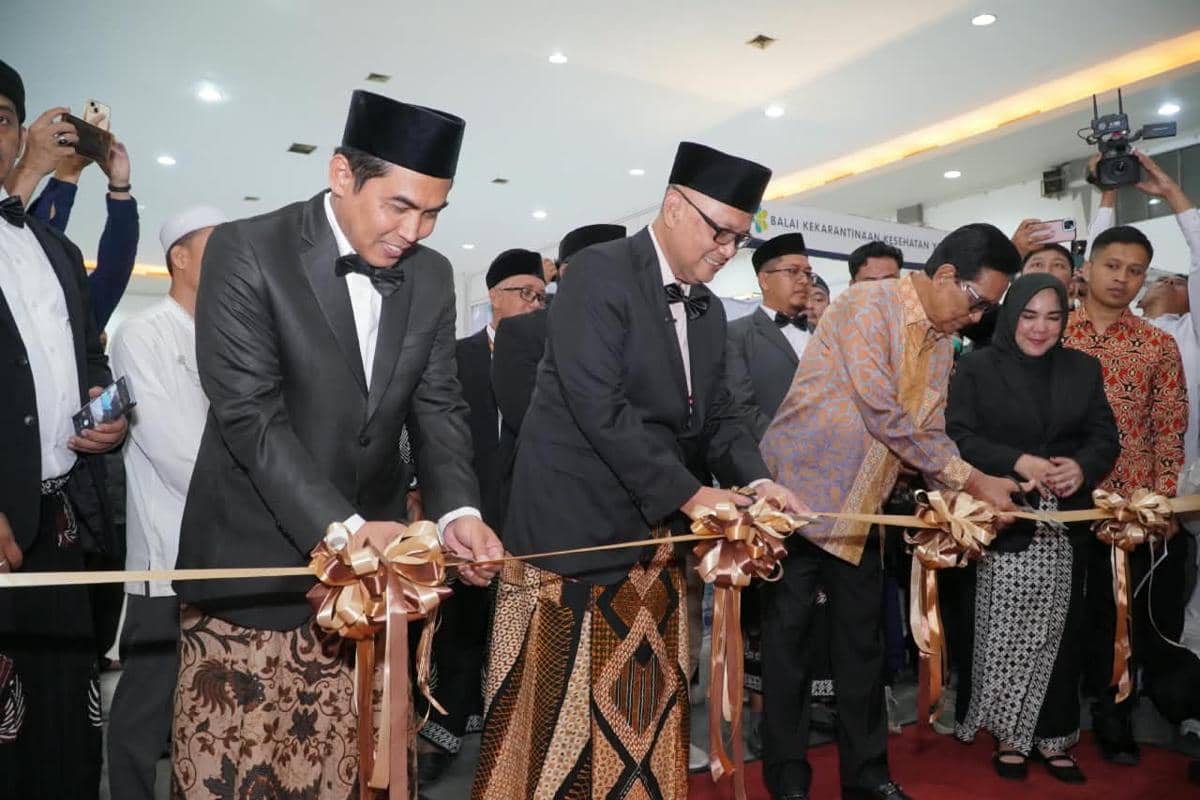 Dokumentasi Expo UMKM dan Ekosistem Ekonomi Haji dan Umrah yang berlangsung di Yogyakarta, 23–25 Oktober 2026.